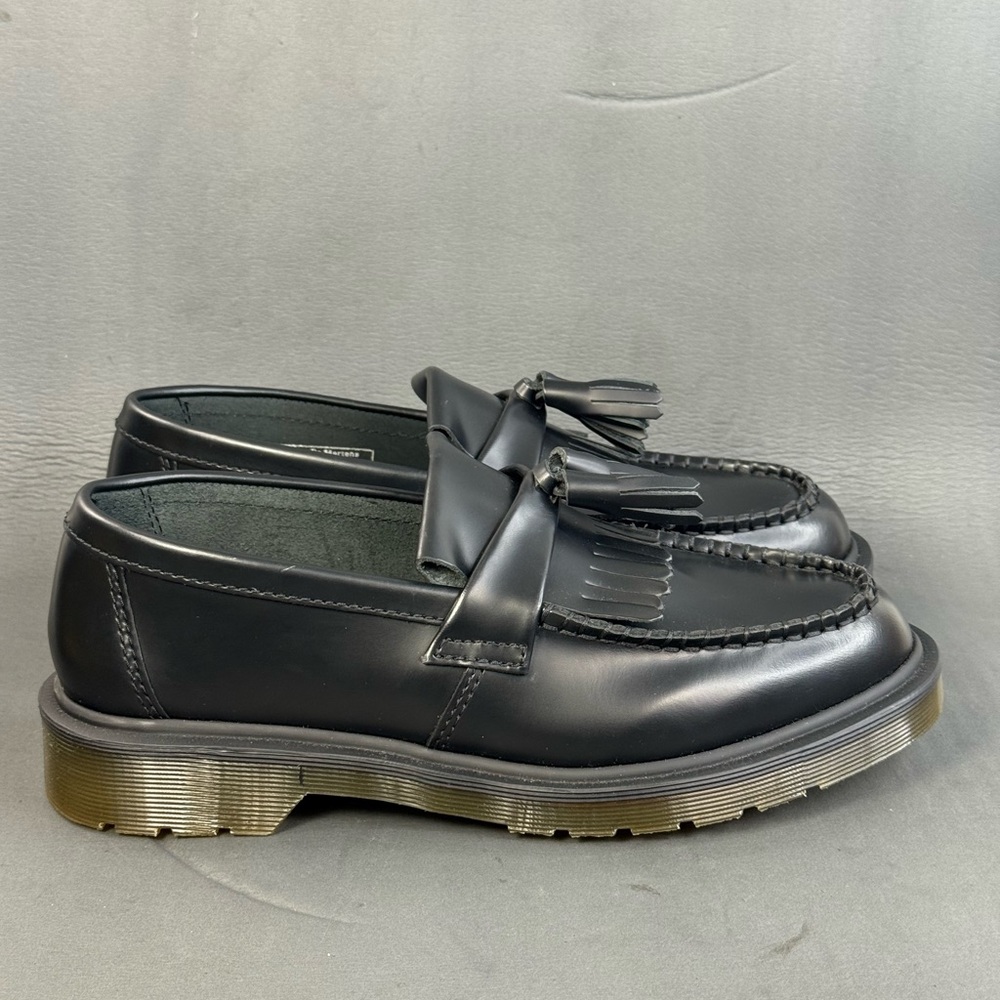 Dr. Martens Black Tassel Loafers